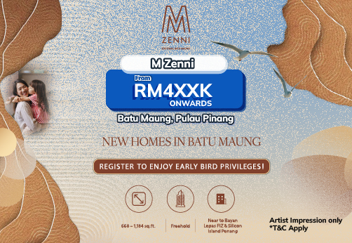 New project by Mah Sing – Coming Soon to Bayan Lepas!  (RM480K* Onwards)