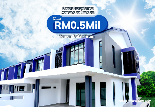 Double Storey Terrace House Violet 2 & Violet 3