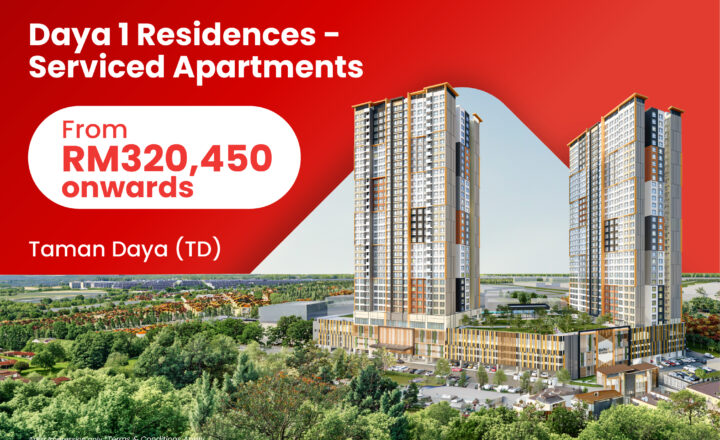 Daya 1 Residences (From RM320K*)