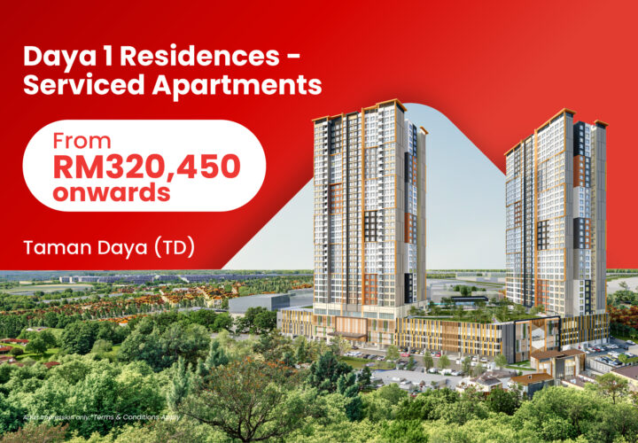 Daya 1 Residences (From RM320K*)