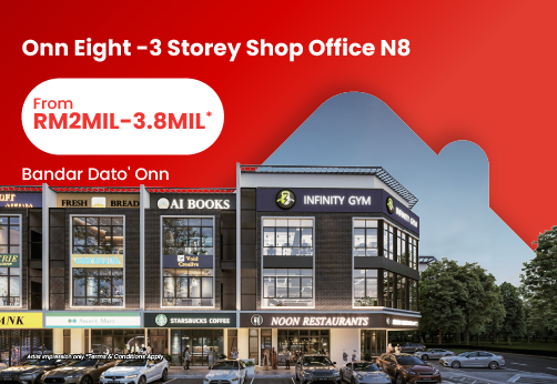 Onn Eight -3 Storey Shop Office N8