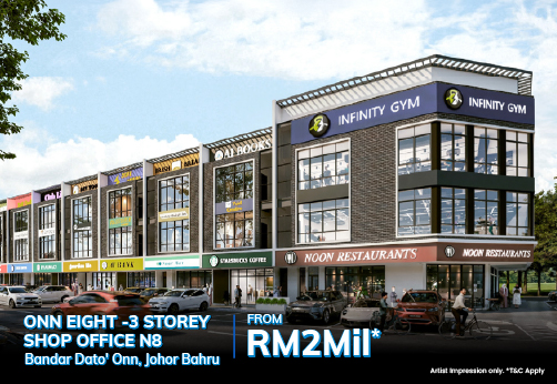 Onn Eight -3 Storey Shop Office N8