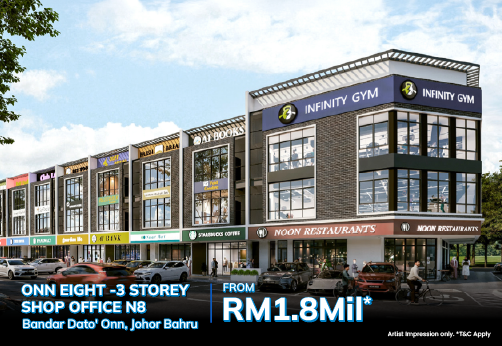 Onn Eight -3 Storey Shop Office N8