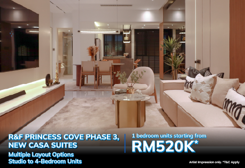 R&F Princess Cove Phase 3, New Casa Suites