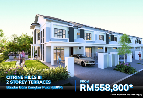Citrine Hills III - 2 Storey Terraces